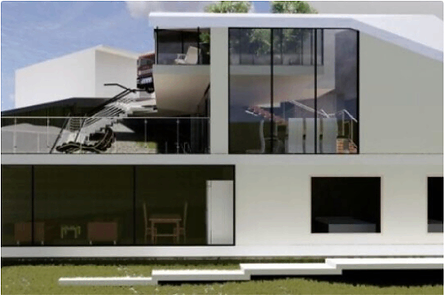 White Cube Villa, Calabasas
